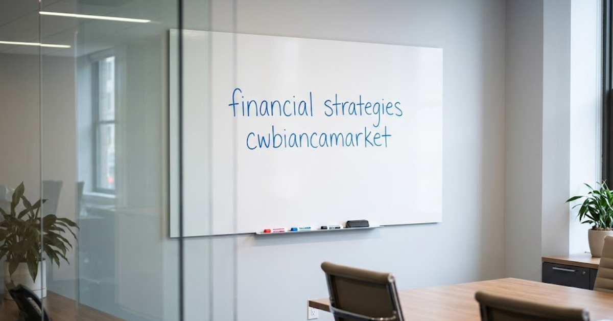 Financial Strategies CWBiancaMarket: Smart Ways to Manage Money Better