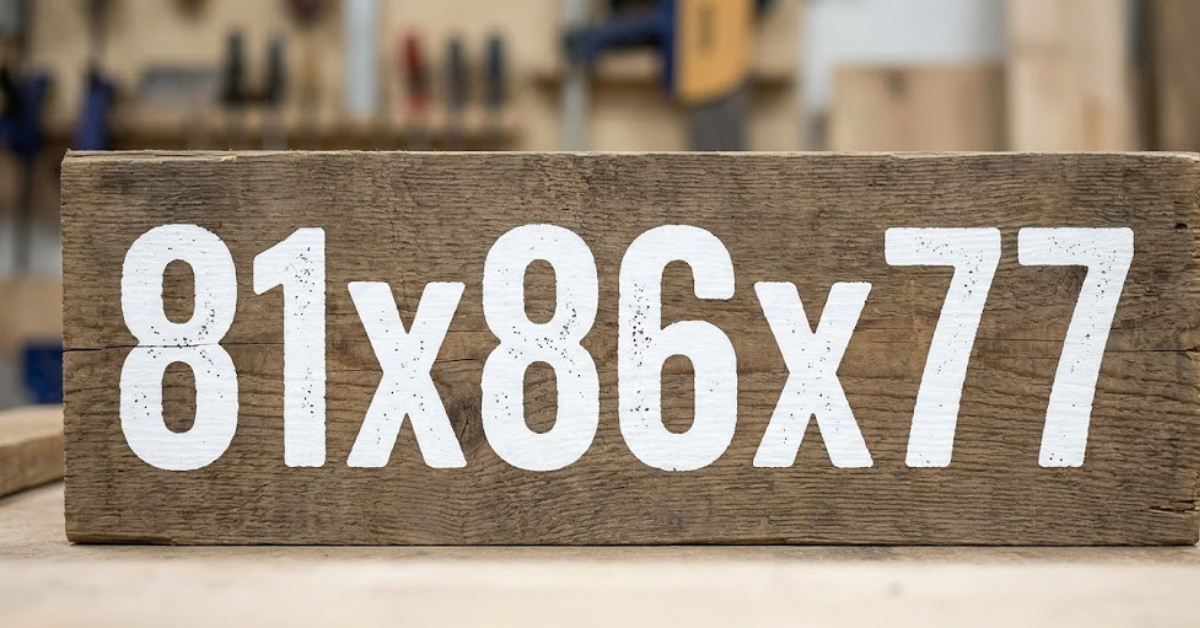 81x86x77: Meaning, Uses, and Practical Guide