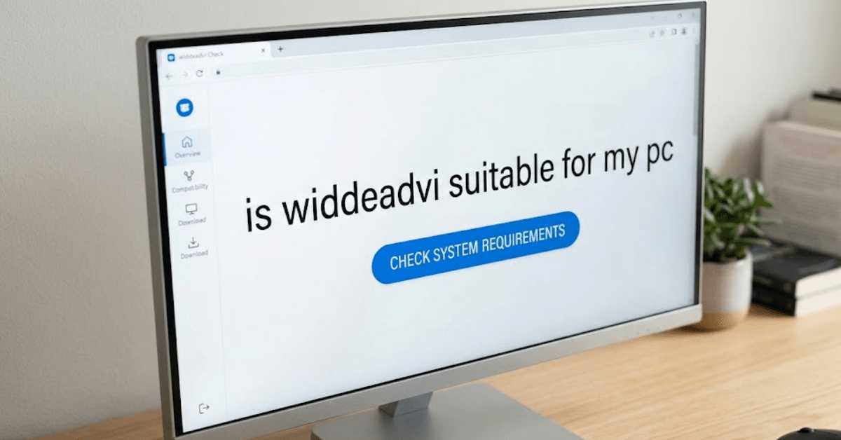 Is Widdeadvi Suitable for My PC? Complete Guide