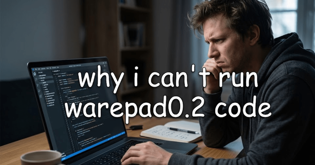 Why I Can’t Run Warepad0.2 Code: Causes & Fixes