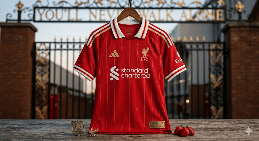 Liverpool Shirt 25/26 Guide: New Adidas Kit Release, Design & Price