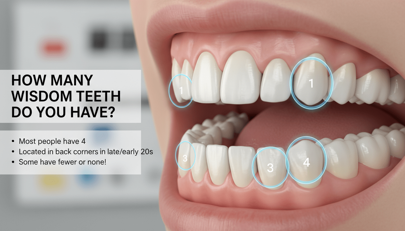 How Many Wisdom Teeth Do You Have? A Simple Guide